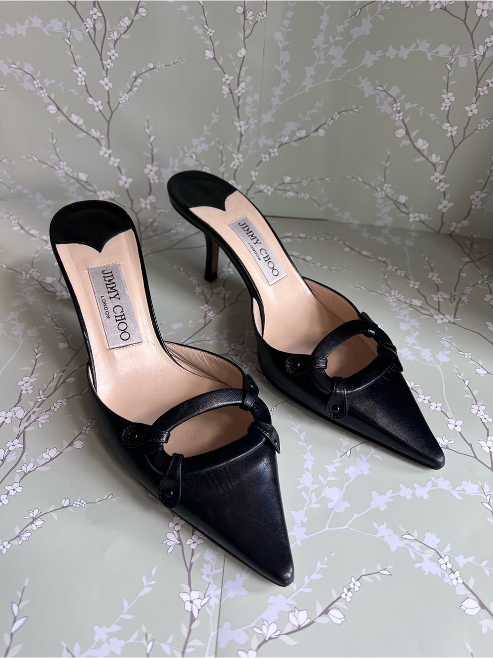 Jimmy Choo 🖤 36.5 black leather 🤩